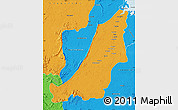 Political Map of Boven Suriname