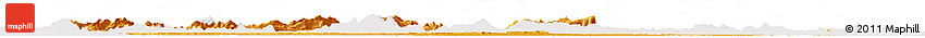 Political Horizon Map of Coppename, cropped outside