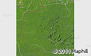 Satellite 3D Map of Kabalebo