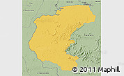 Savanna Style 3D Map of Kabalebo