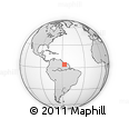 Outline Map of Kabalebo