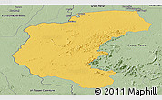 Savanna Style Panoramic Map of Kabalebo
