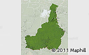 Satellite 3D Map of Tapanahony, lighten