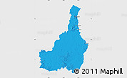 Political Map of Tapanahony, single color outside
