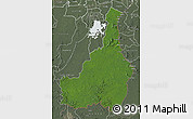 Satellite Map of Tapanahony, semi-desaturated