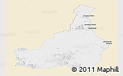 Classic Style Panoramic Map of Tapanahony, single color outside