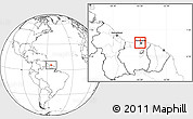 Blank Location Map of Kwatta