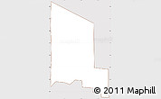 Classic Style Simple Map of Kwatta, cropped outside
