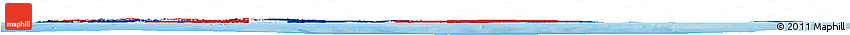 Flag Horizon Map of Svalbard, single color outside, shaded relief sea