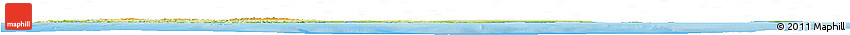 Physical Horizon Map of Svalbard, lighten, desaturated, land only