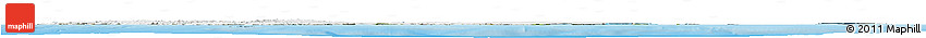 Satellite Horizon Map of Svalbard, physical outside