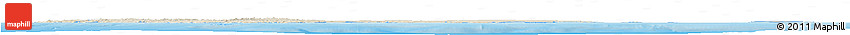 Shaded Relief Horizon Map of Svalbard, lighten, semi-desaturated, land only