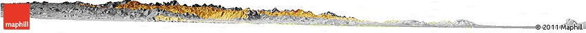 Physical Horizon Map of Hhohho, desaturated