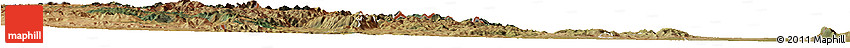 Satellite Horizon Map of Hhohho
