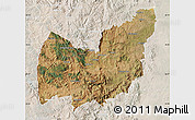 Satellite Map of Manzini, lighten