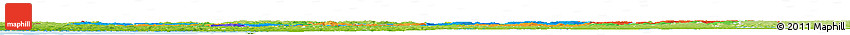 Political Horizon Map of Álvsborgs Län, physical outside