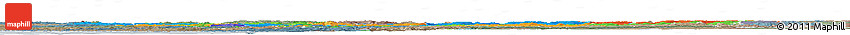 Political Horizon Map of Álvsborgs Län, semi-desaturated