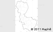 Blank Simple Map of Álvsborgs Län, cropped outside, no labels