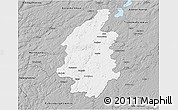 Gray 3D Map of Svenljunga Kommun