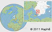Savanna Style Location Map of Svenljunga Kommun, highlighted country