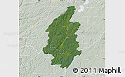 Satellite Map of Svenljunga Kommun, lighten