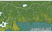 Satellite 3D Map of Karlshamn Kommun
