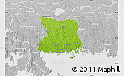 Physical Map of Karlshamn Kommun, lighten, desaturated
