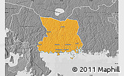 Political Map of Karlshamn Kommun, desaturated