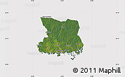 Satellite Map of Karlshamn Kommun, cropped outside
