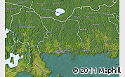 Satellite Map of Karlshamn Kommun