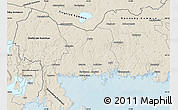 Shaded Relief Map of Karlshamn Kommun