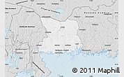 Silver Style Map of Karlshamn Kommun