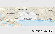 Classic Style Panoramic Map of Karlshamn Kommun