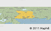 Savanna Style Panoramic Map of Karlshamn Kommun