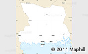 Classic Style Simple Map of Karlshamn Kommun