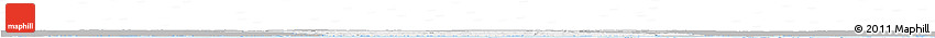 Gray Horizon Map of Ronneby Kommun, single color outside