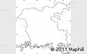 Blank Simple Map of Ronneby Kommun, no labels