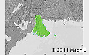 Political Map of Sölvesborg Kommun, desaturated