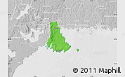 Political Map of Sölvesborg Kommun, lighten, desaturated