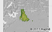 Satellite Map of Sölvesborg Kommun, lighten, desaturated
