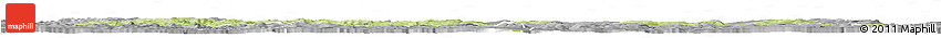 Physical Horizon Map of Ludvika Kommun, desaturated