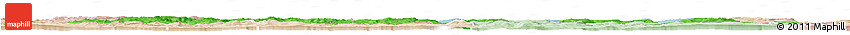 Political Horizon Map of Ludvika Kommun, lighten