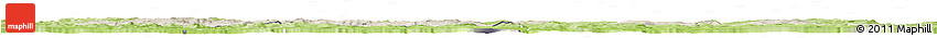 Shaded Relief Horizon Map of Ludvika Kommun, physical outside