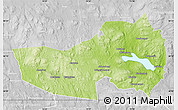 Physical Map of Ludvika Kommun, lighten, desaturated