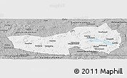 Gray Panoramic Map of Ludvika Kommun