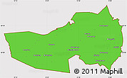Political Simple Map of Ludvika Kommun, cropped outside