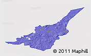 Political 3D Map of Säter Kommun, single color outside