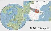 Savanna Style Location Map of Säter Kommun, highlighted country, highlighted parent region, hill shading