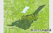 Satellite Map of Säter Kommun, physical outside