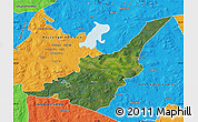 Satellite Map of Säter Kommun, political outside